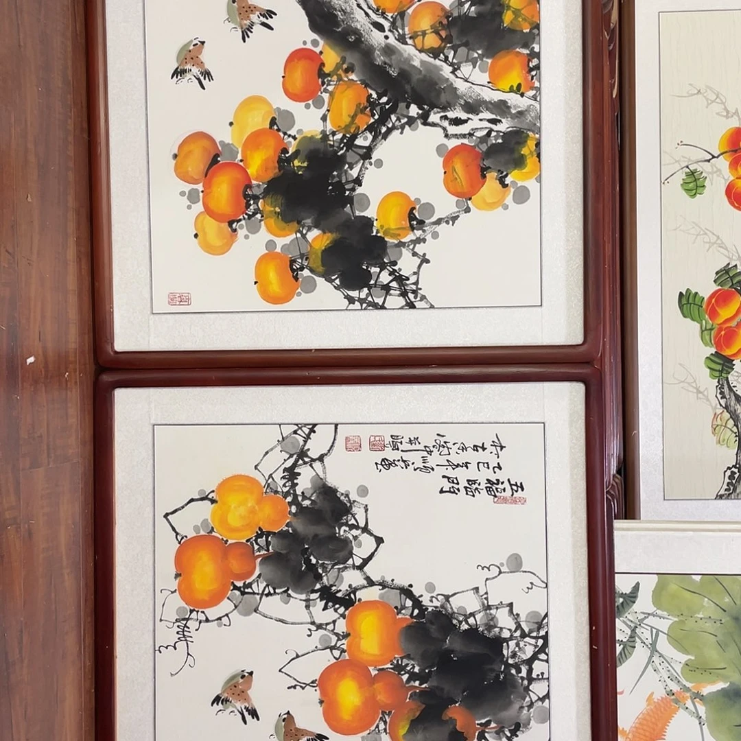 国画带框尺寸63*63厘米