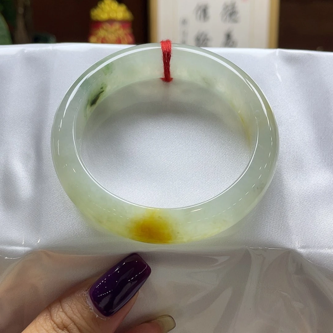 翡翠未镶嵌手镯12 号链接