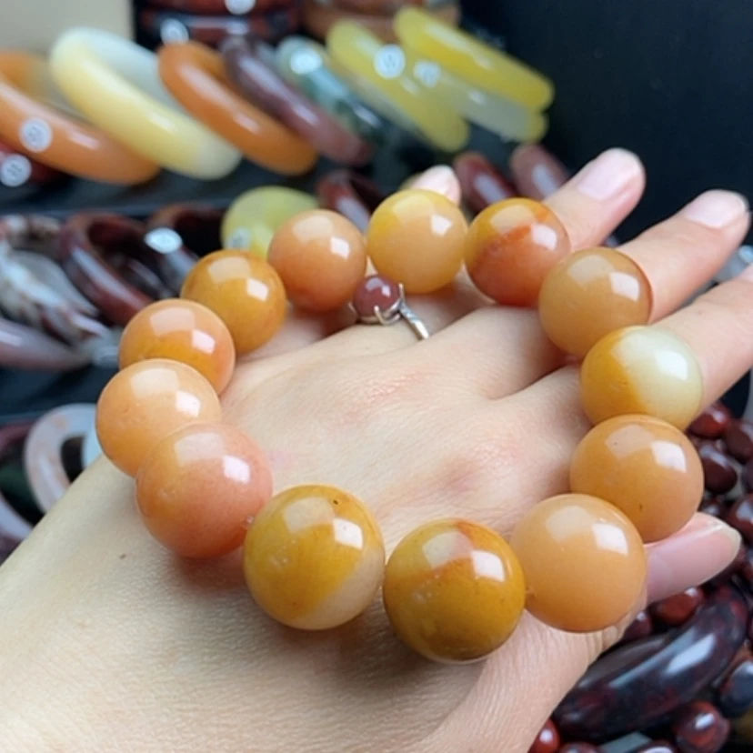 【闪购商品】石英质玉手链未镶嵌