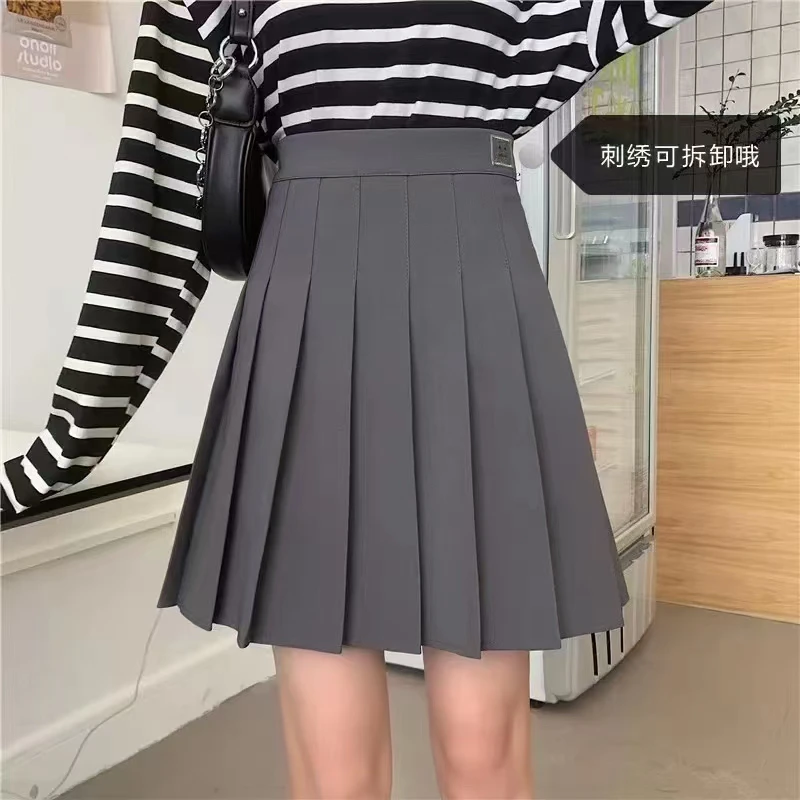 大码女装洋气显瘦遮肉百褶裙