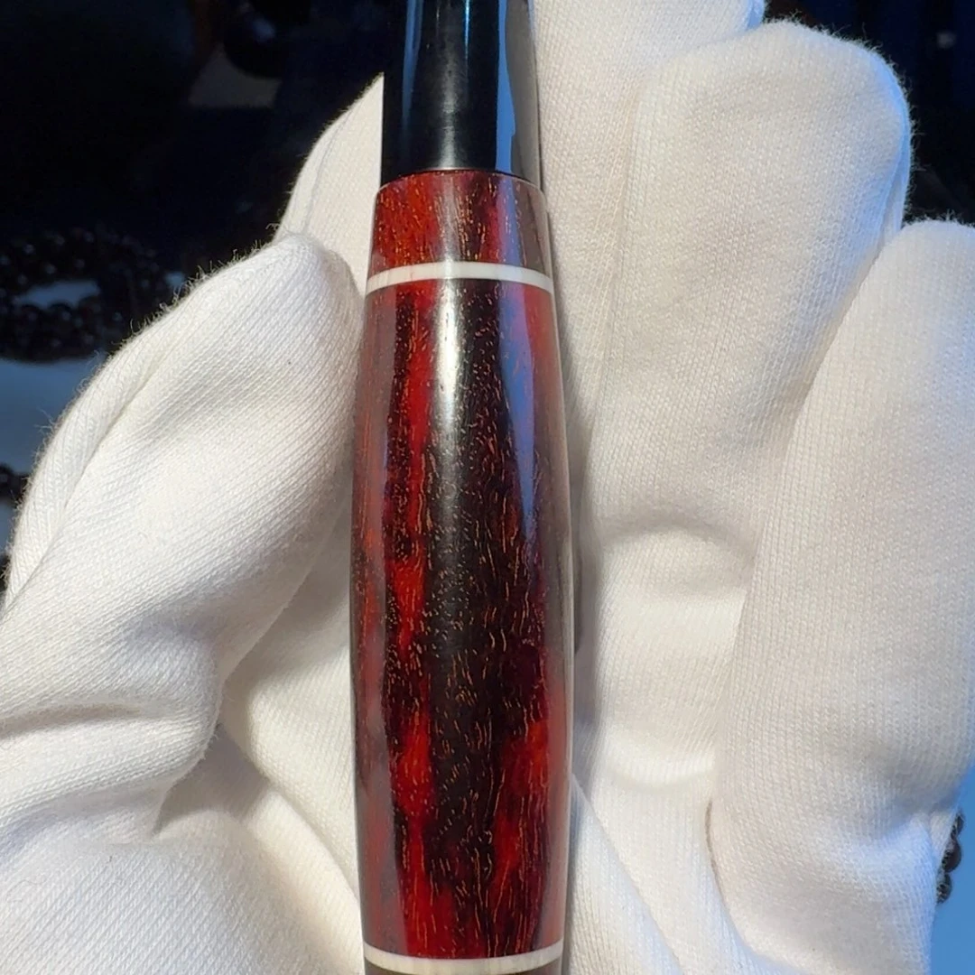 ****朵手串/手链小叶紫檀日本三味线古琴料纯手工烟嘴