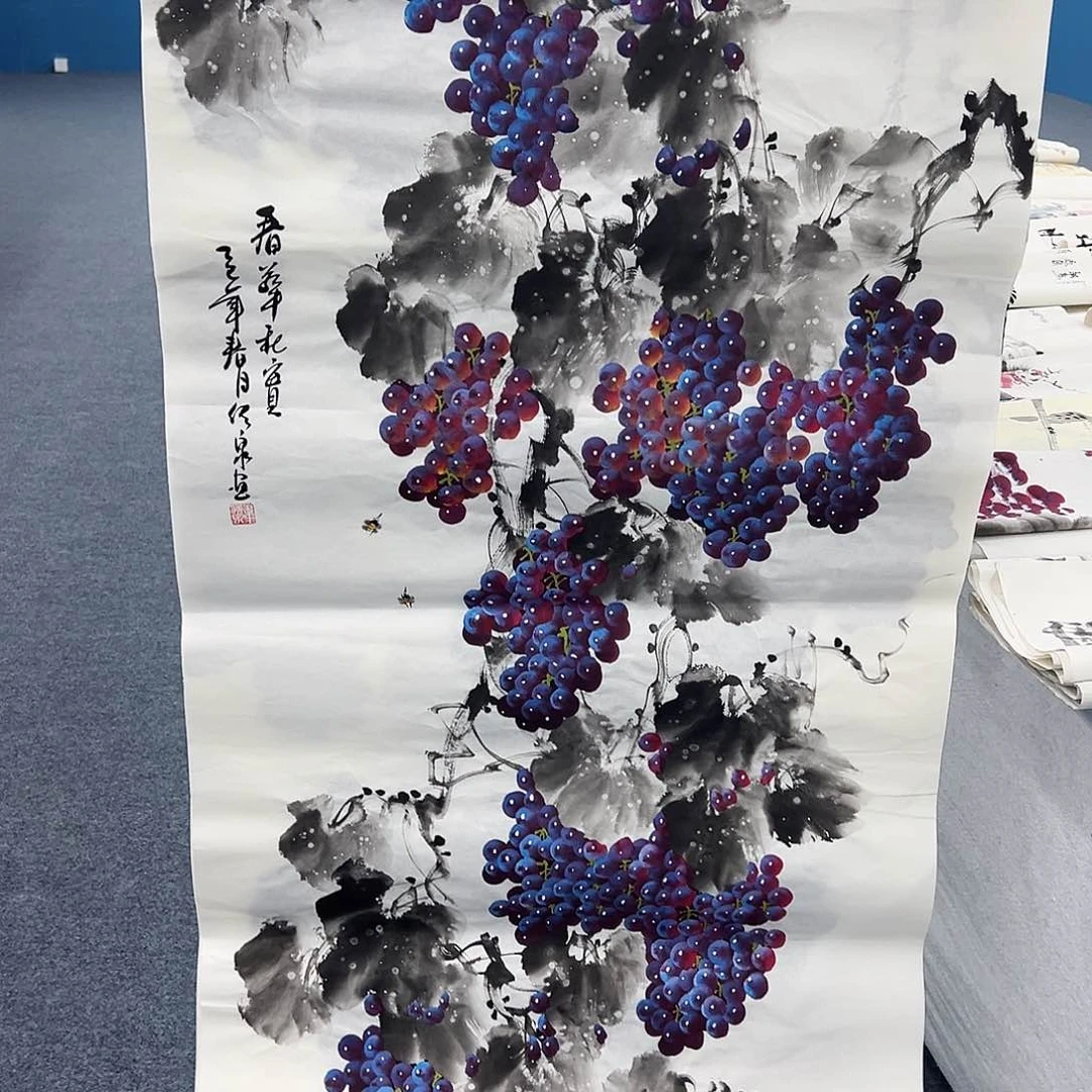 国画纯手绘作品欣赏图