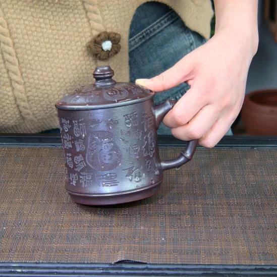 紫砂茶杯高货放漏