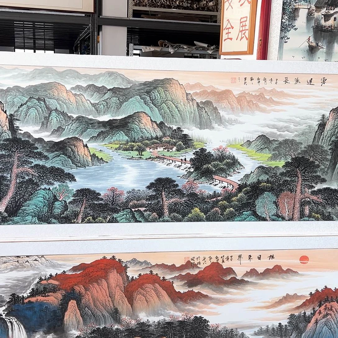 王***龙国画手绘保证假一罚万