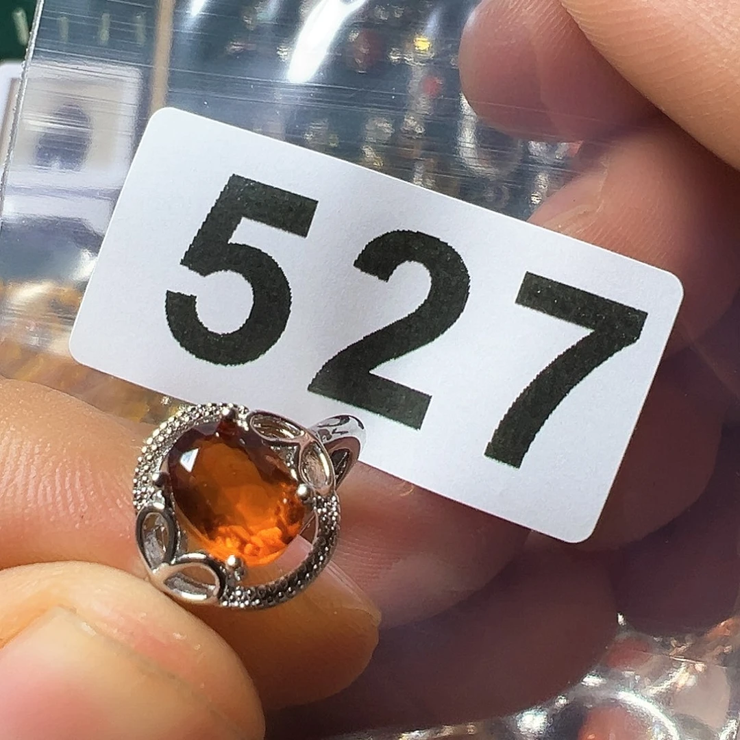 石榴石（芬达石）戒指未镶嵌