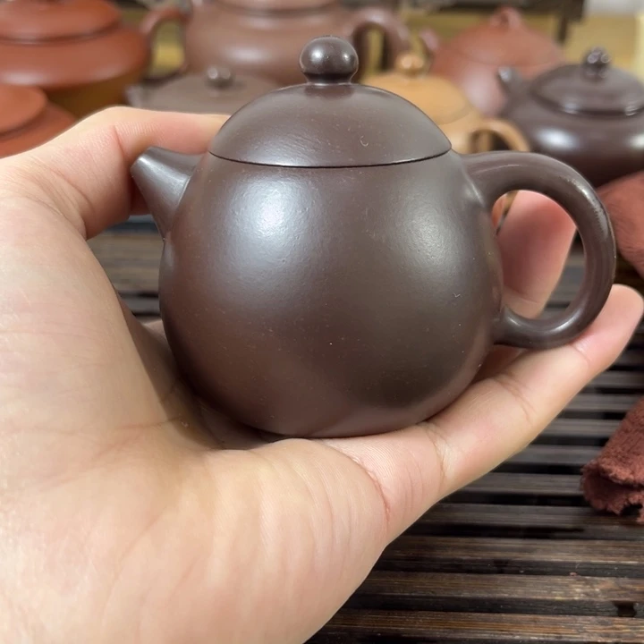 紫砂茶壶原矿紫砂半手工制作
