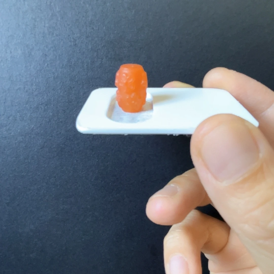 南红玛瑙未镶嵌吊坠(不含链)好*花瓣小桶珠011