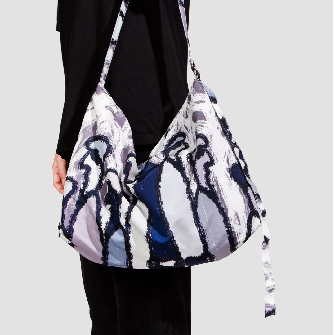 无则艺【横版大包】原创小众时尚百搭印花夏日薄款行者横版大包