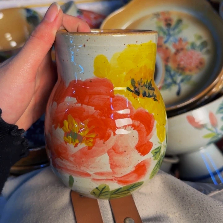 瓷片景德镇陶瓷手工手绘