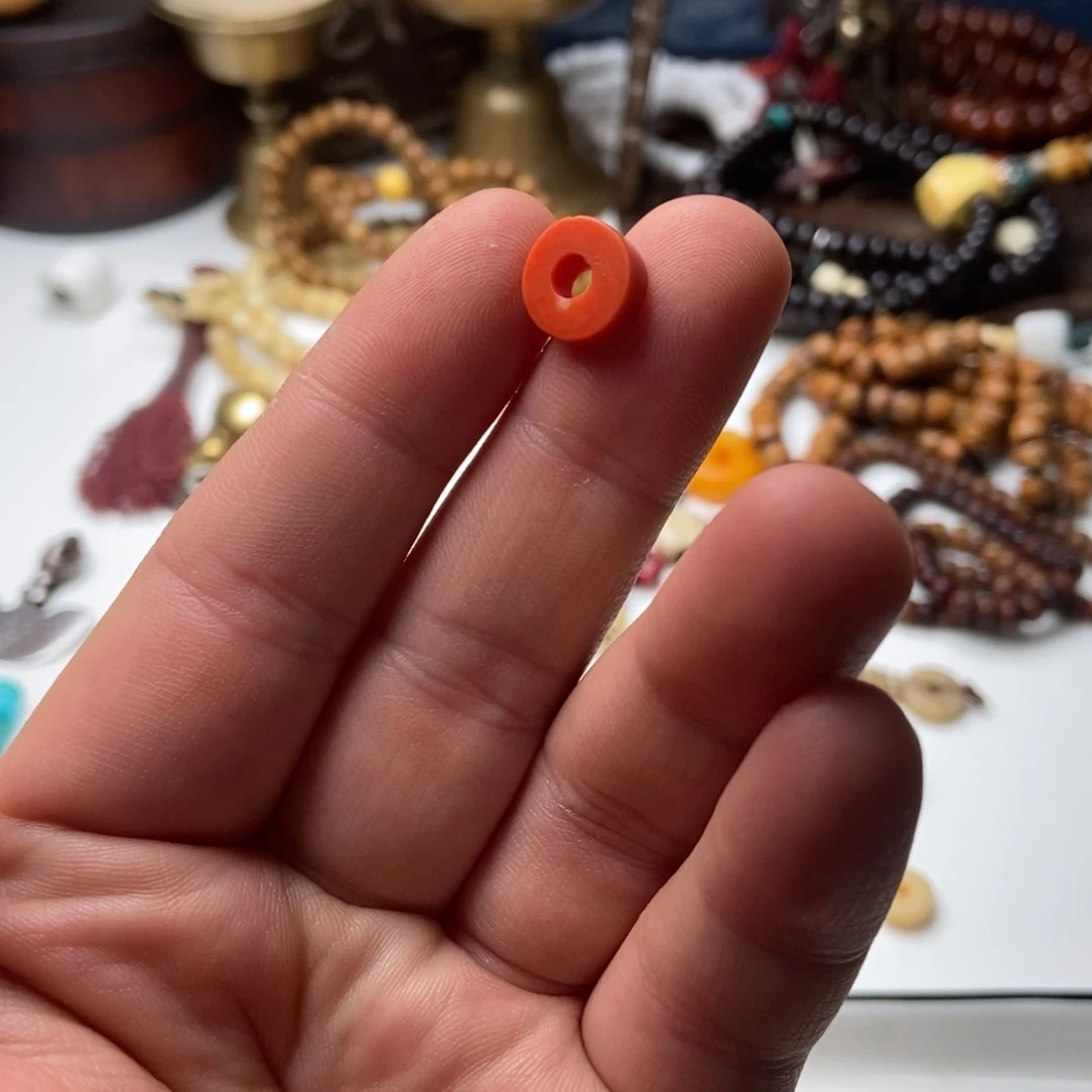 玻璃颈饰冯藏传精品小元素的话说，