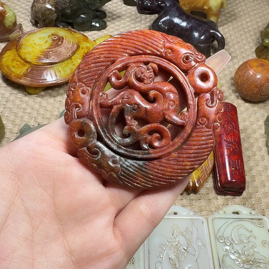 白玉菩提吊坠挂件