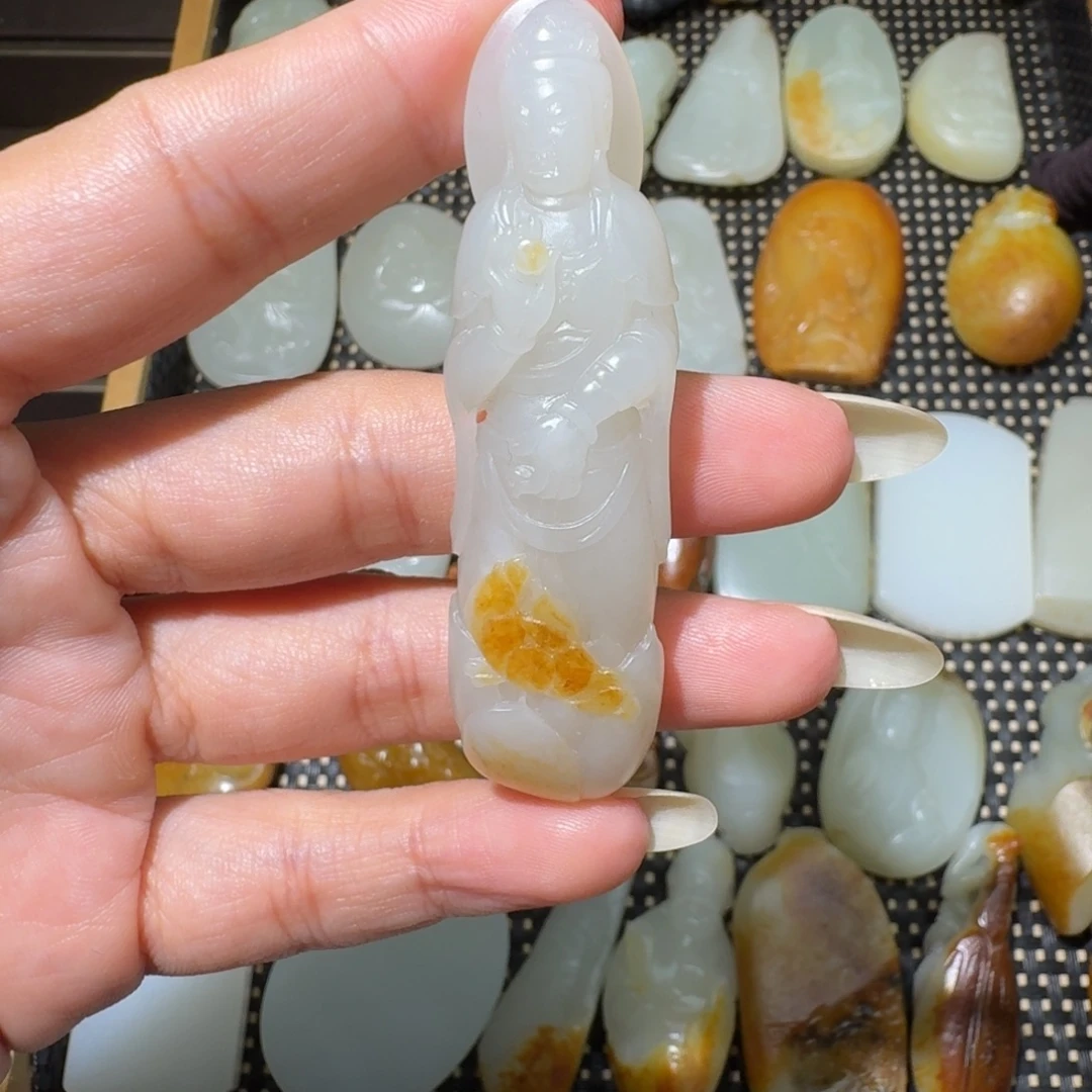 吊坠(不含链)未镶嵌和田玉