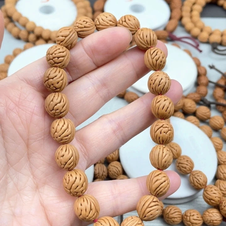 核桃手串/手链10.8尺寸野生桃核手持