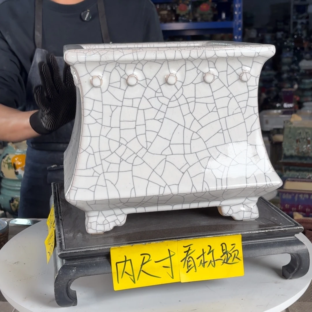 一风堂石湾花盆 内19*19