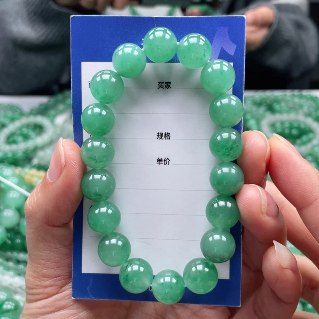 未镶嵌手串石英质玉（非洲翠）