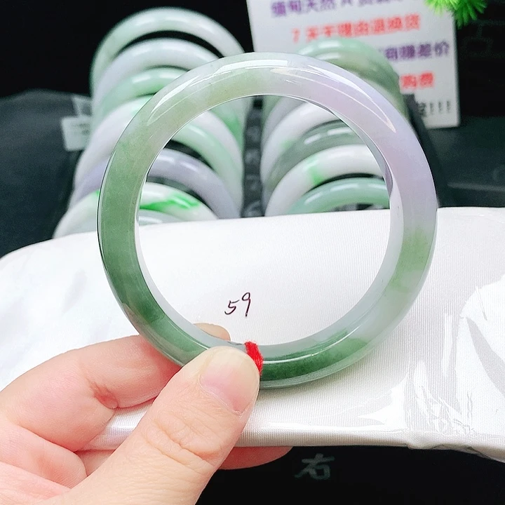 翡翠未镶嵌手镯241