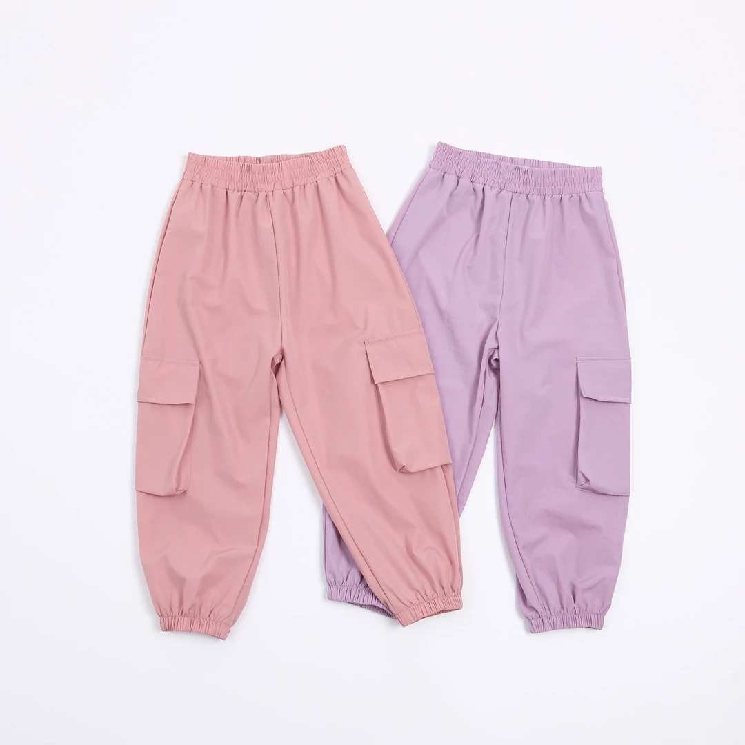 儿童防蚊裤男童女童裤子夏薄款夏季工装裤男孩女孩长裤冰丝速干裤