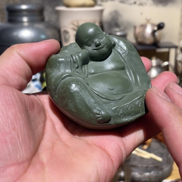 绿泥紫砂茶宠的手工好物推荐