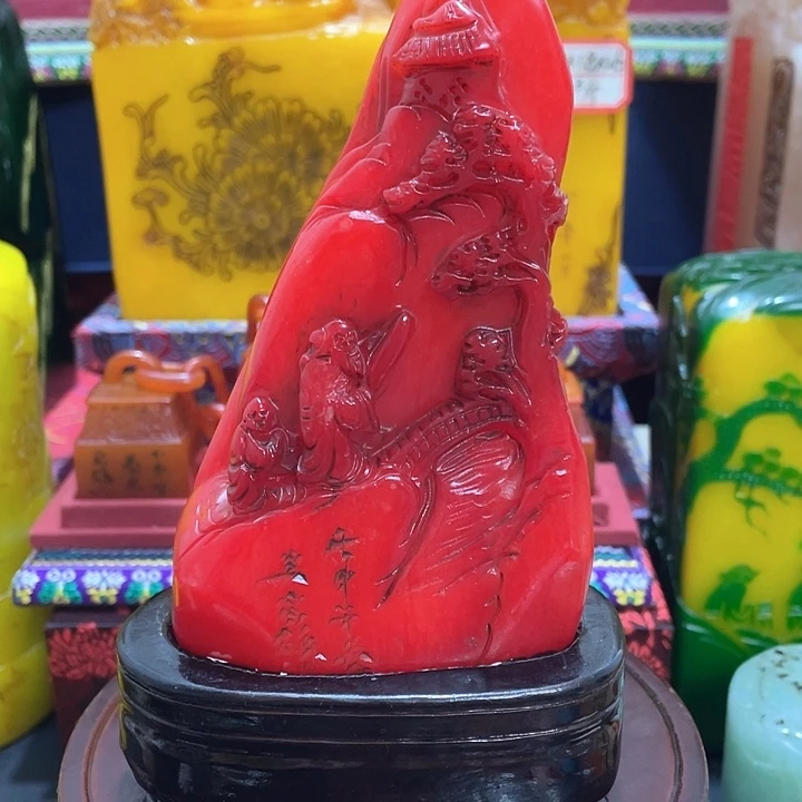 寿山石印石篆刻印章引首章闲章姓名章生日礼物