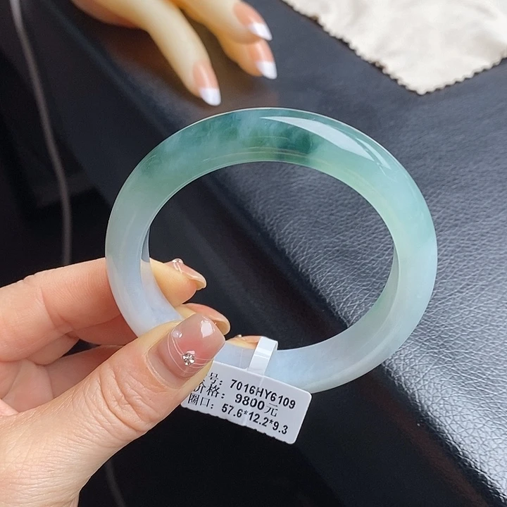 未镶嵌手镯翡翠58正圈l 28