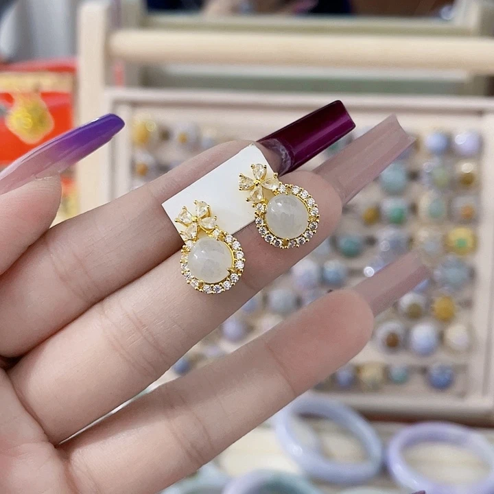 颈饰未镶嵌翡翠天然翡翠Ａ货