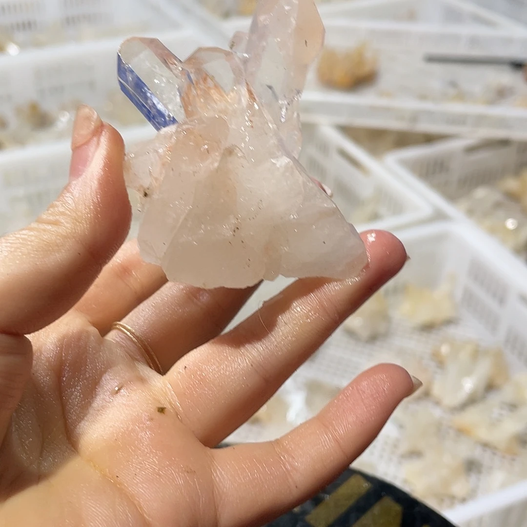 喝***水水晶银S925镶嵌珠宝半成品