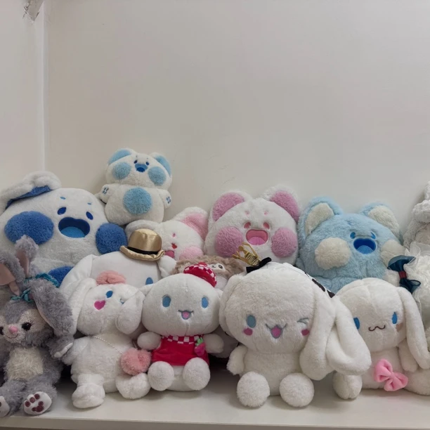 8寸抓娃娃机专用毛绒公仔娃娃婚礼批发抛洒活动礼品小熊