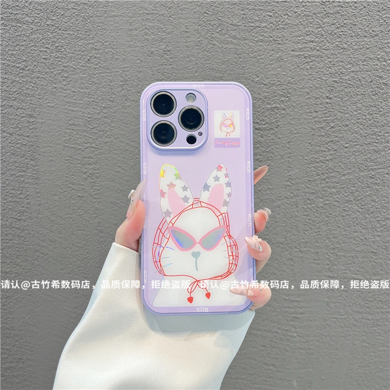 金属烫金玻璃壳适用苹果iPhone16/华为荣耀/OPPO/VIVO/小米手机壳