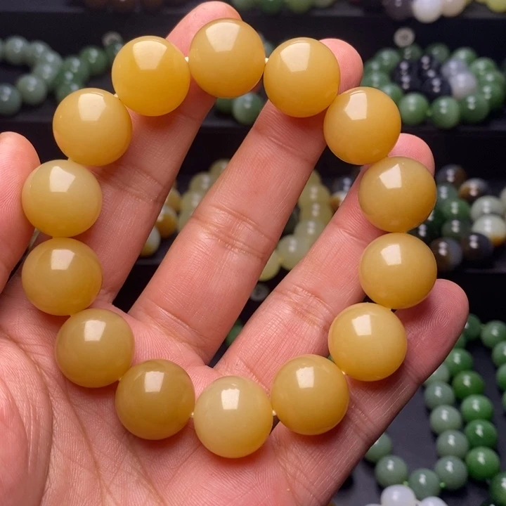 钰***鸿和田玉未镶嵌手串