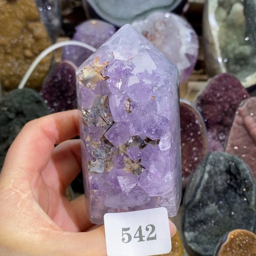 【闪购商品】未镶嵌大型摆件（非配饰）紫晶