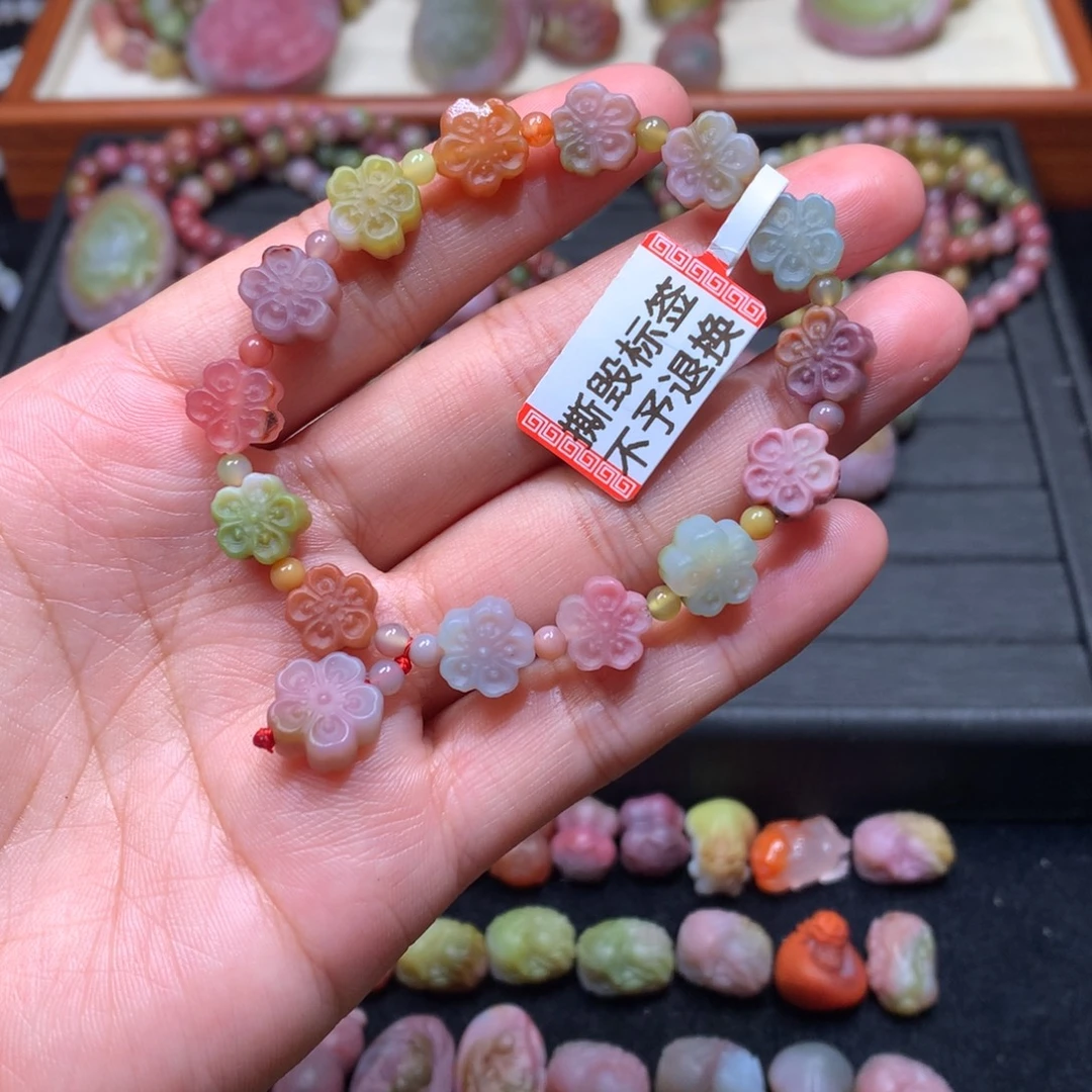 玛瑙/玉髓未镶嵌手链