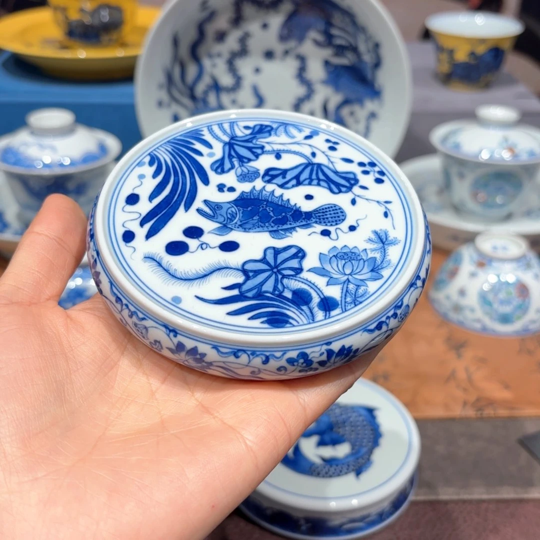 瓷片M****e手工手绘陶瓷茶具