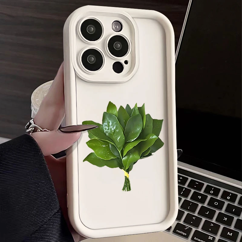 柚子叶适用iphone17苹果手机壳1615promax金刚砂14软硅胶131211