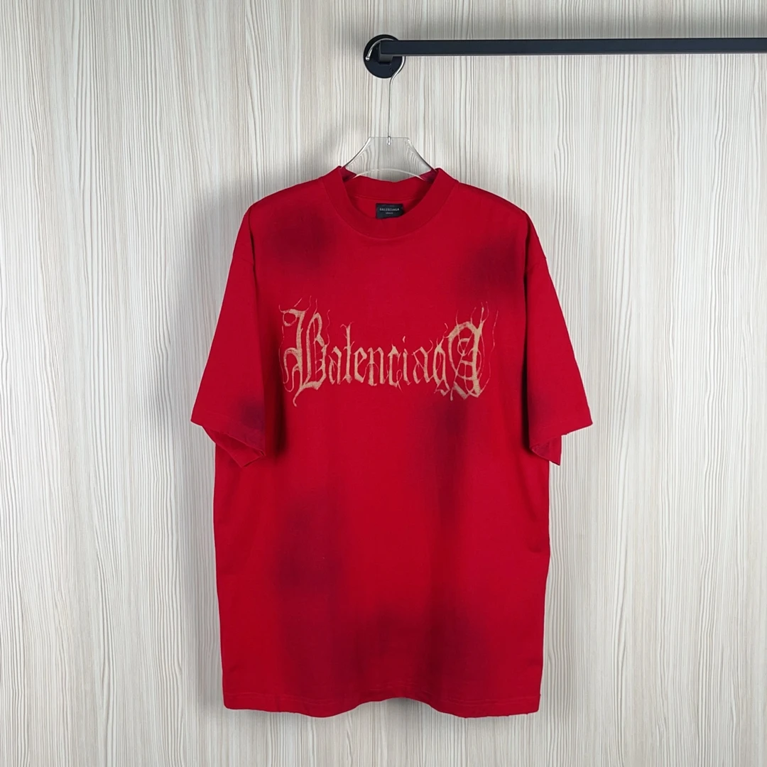 99新 Balenciaga/巴黎世家 短袖 尺码M成色看直播GSS25795