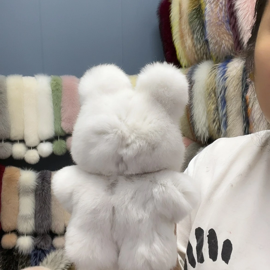 【闪购商品】獭兔毛带子款