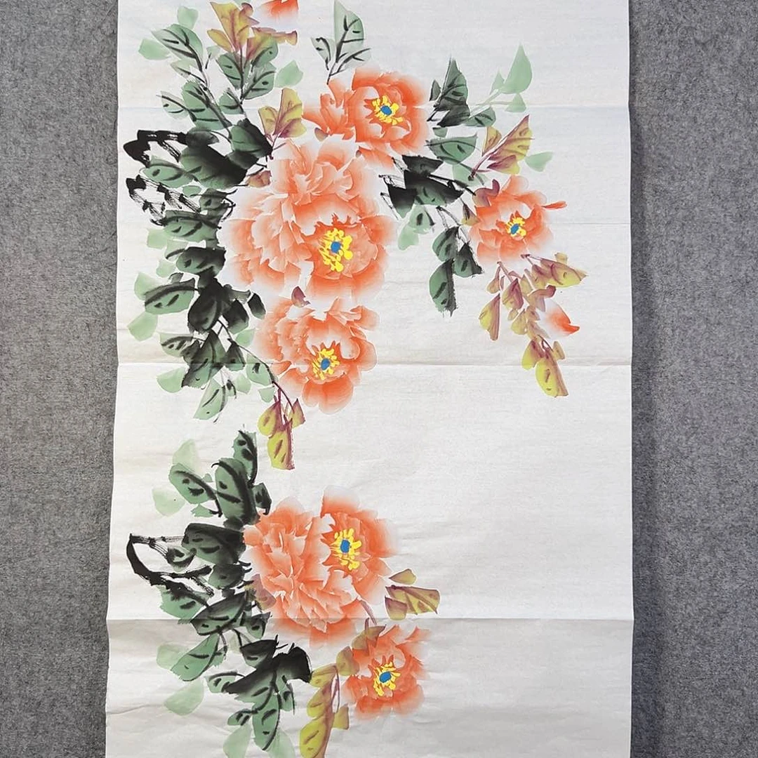 国画620 花鸟在此处飞翔也不太