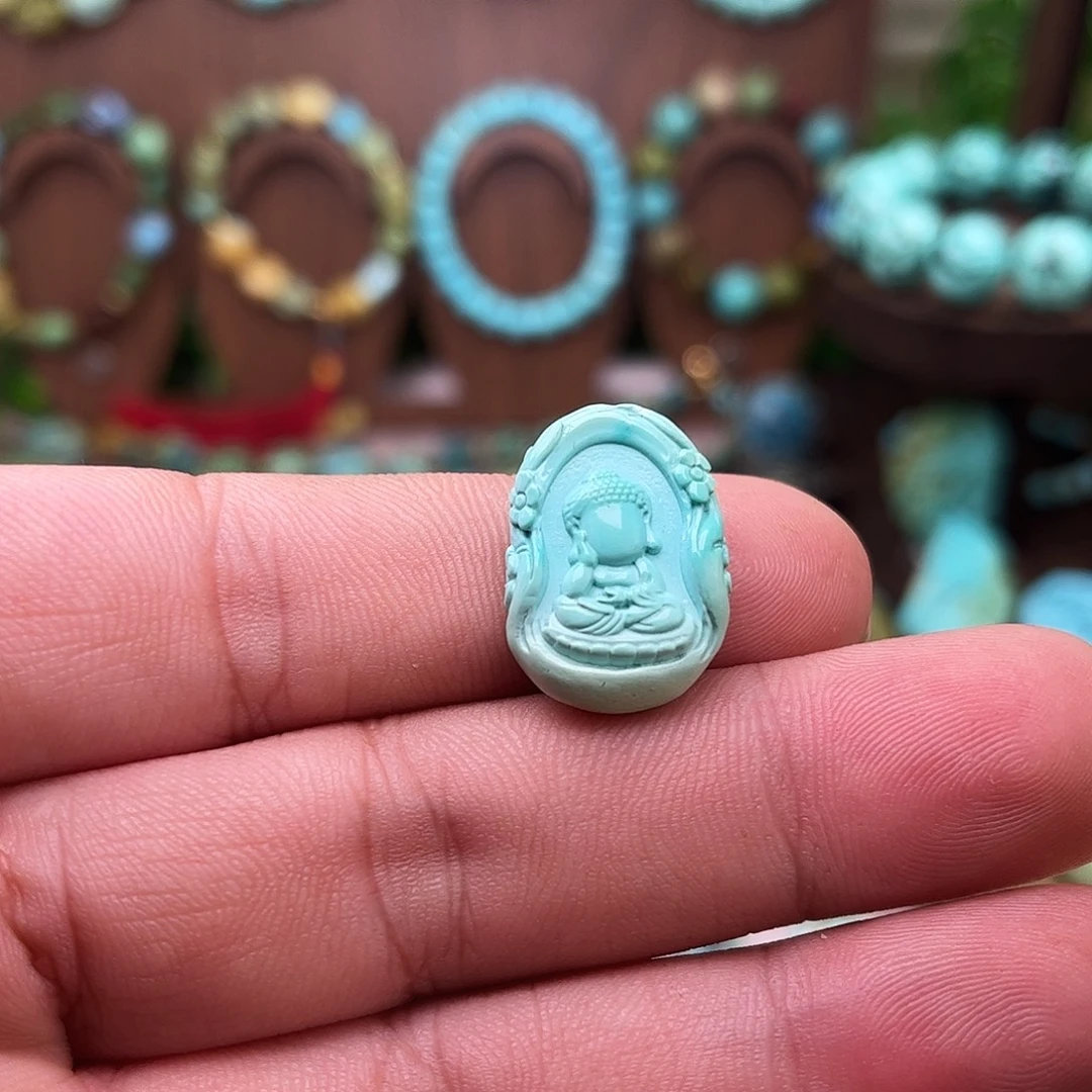 绿松石未镶嵌配饰