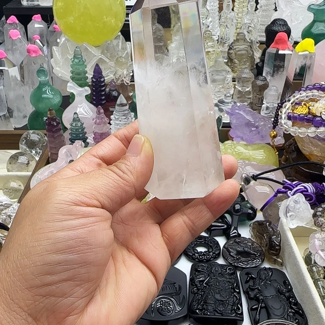 未镶嵌车挂水晶摆件