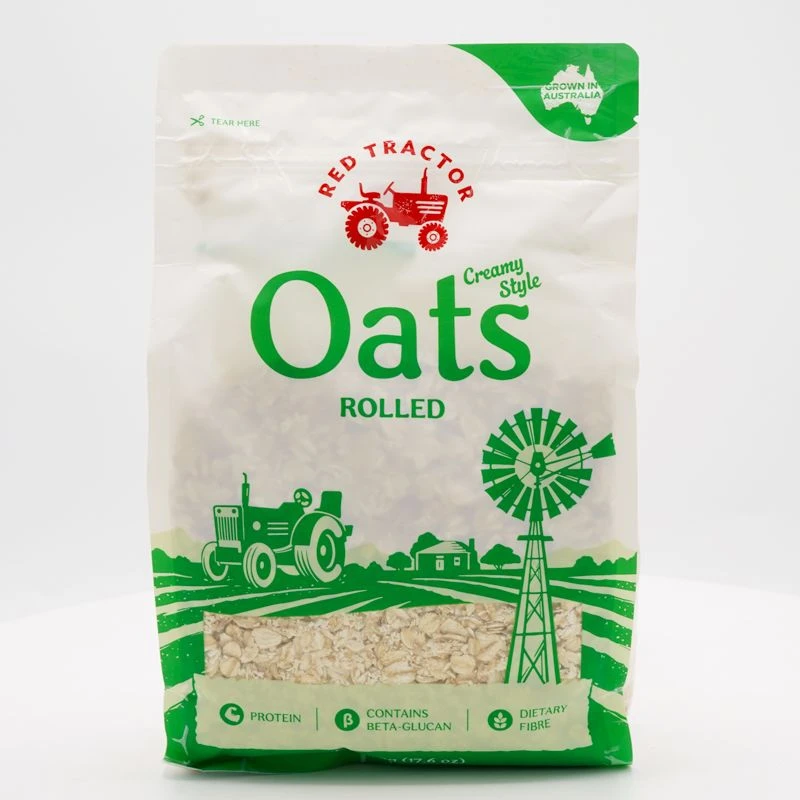 Y1红色拖拉机澳大利亚原粒纯燕麦片500g