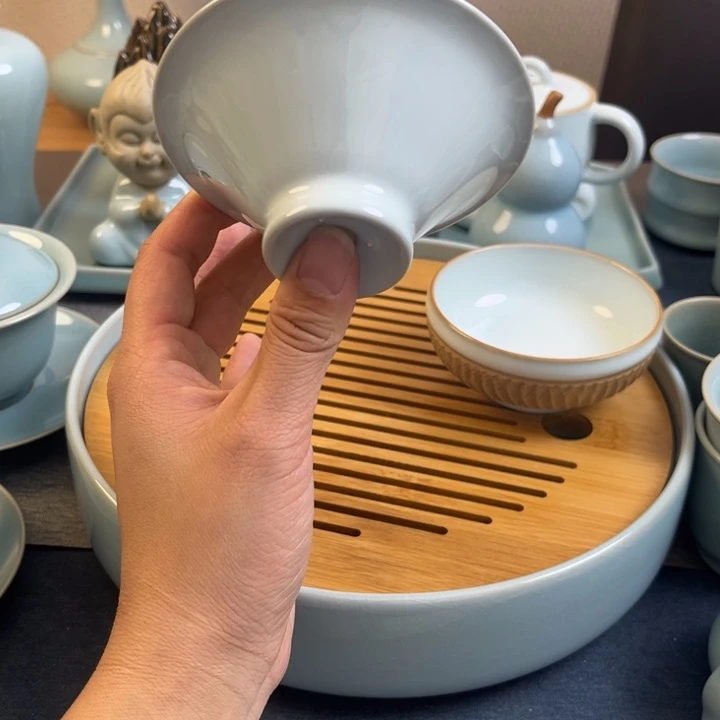 月白制定烧斗笠杯一级全品