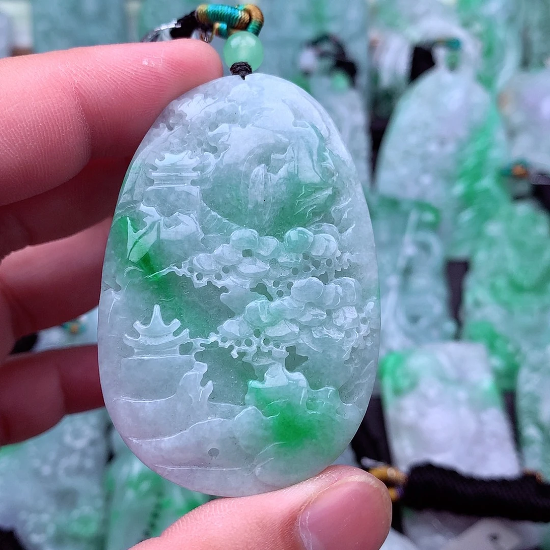 吊坠(不含链)未镶嵌翡翠