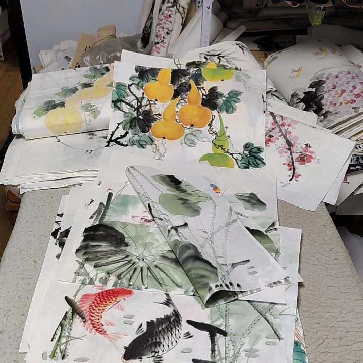 天***泊国画落款卡章后台备注