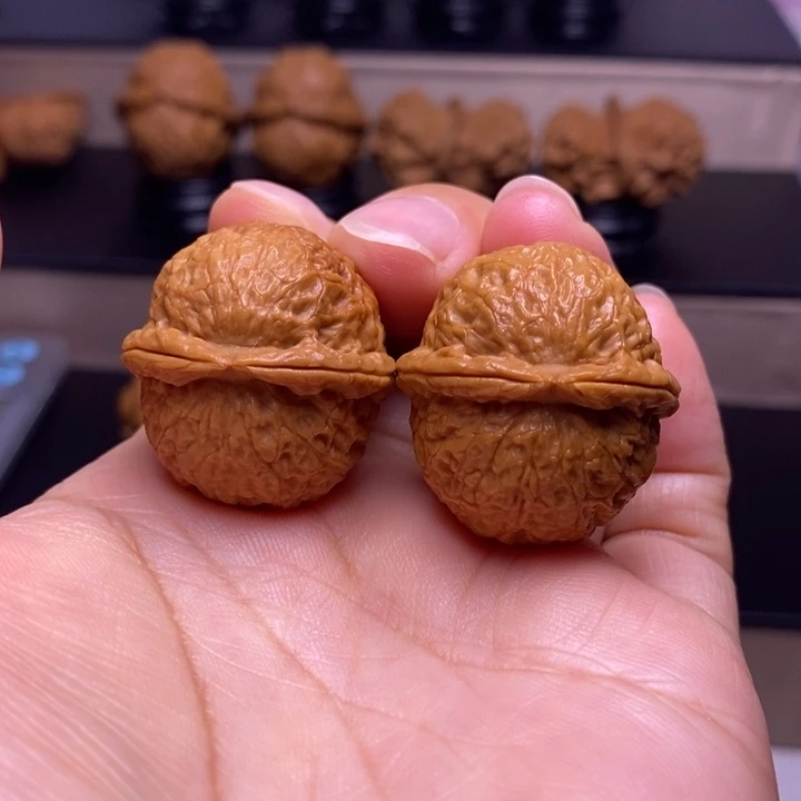 文玩核桃把件福星小铁锤13