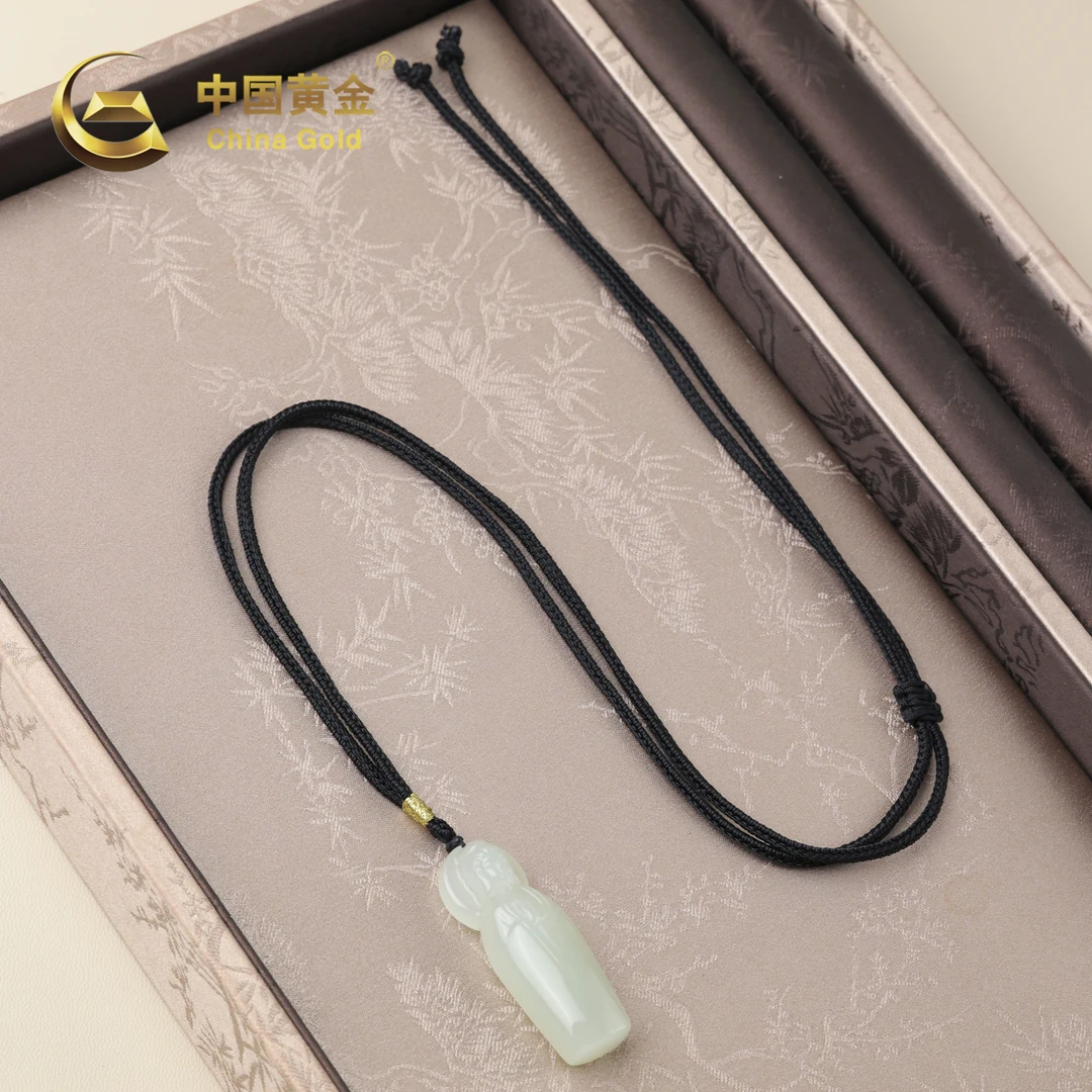 【中国黄金】叙晴 | 和田玉*吊坠*未镶嵌-X3628-L-Y