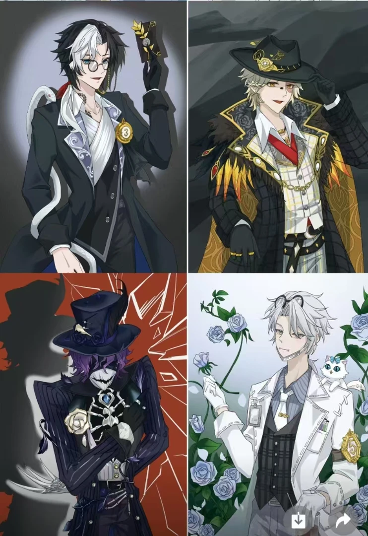 【拆包】同人周边第五人格彩绘相卡3