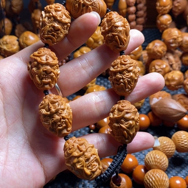 吊坠橄榄核不动明王