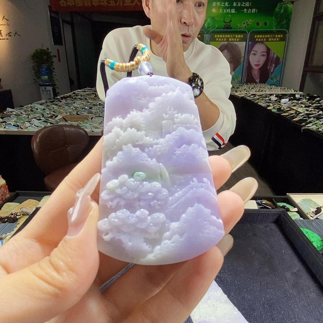 颈饰未镶嵌翡翠翡翠