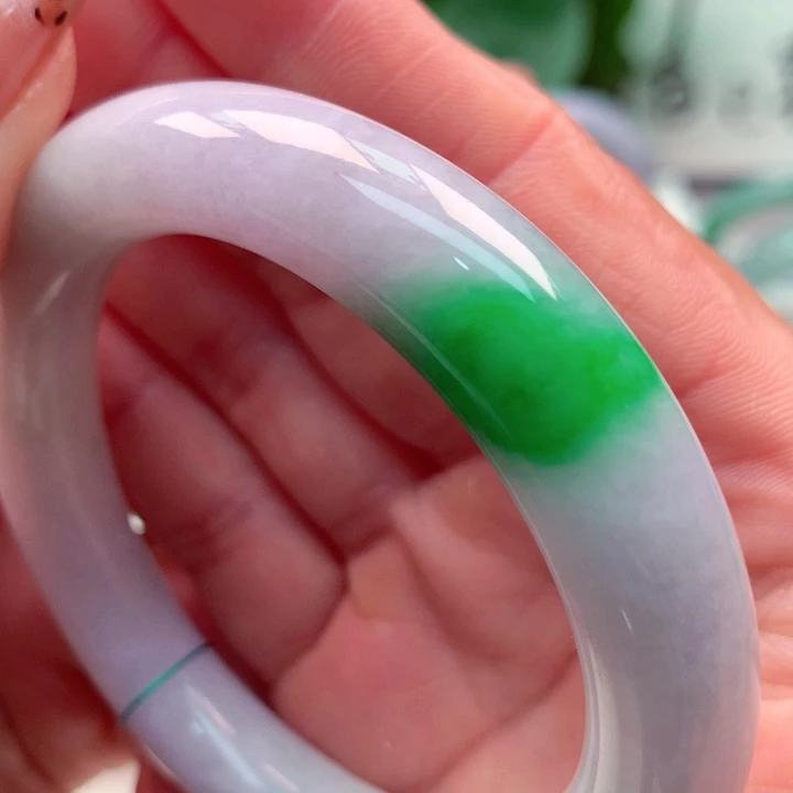 翡翠未镶嵌手镯天然翡翠手镯