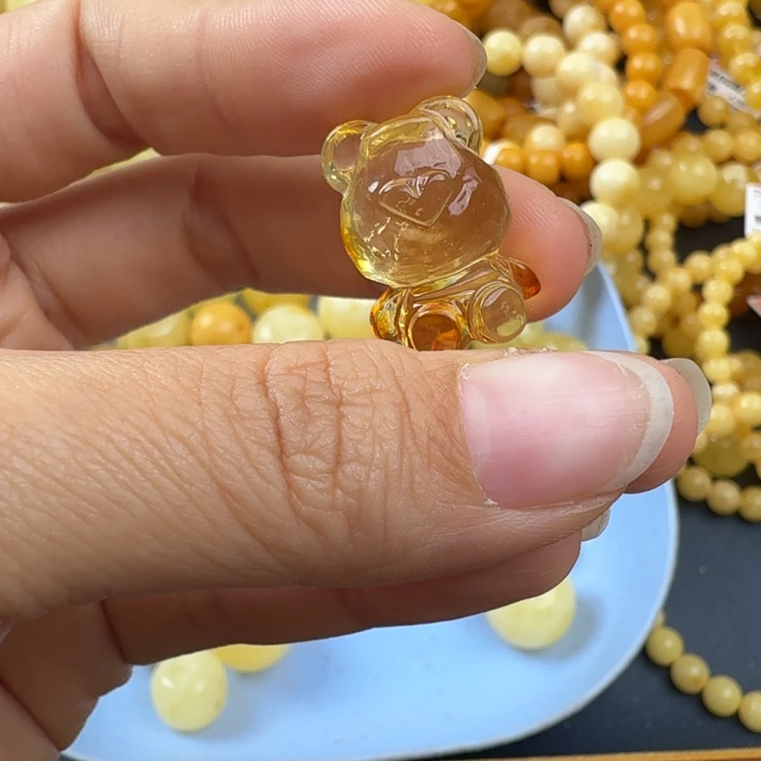 琥珀未镶嵌珠宝奇石