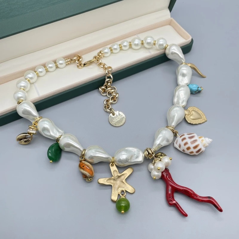 铜合金 树脂 Laura项链 LA147